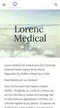 Mobile Screenshot of lorencmedical.com